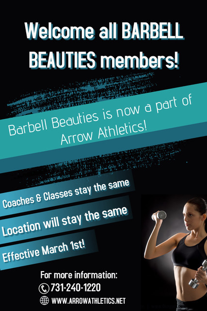 Barbell Beauties Announcement Image